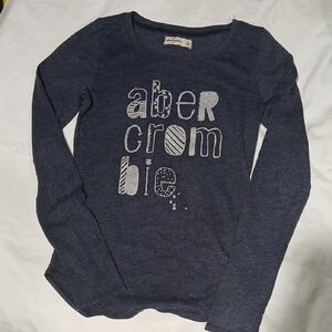 Abercrombie & Fitch Dark Blue Graphic Tee